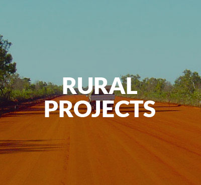 Highway construction rural projects